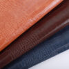XZ60032 crocodile grain PVC leather for bags with terry fabric backing
