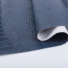 XZ60032 crocodile grain PVC leather for bags with terry fabric backing