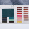 XZ60032 crocodile grain PVC leather for bags with terry fabric backing