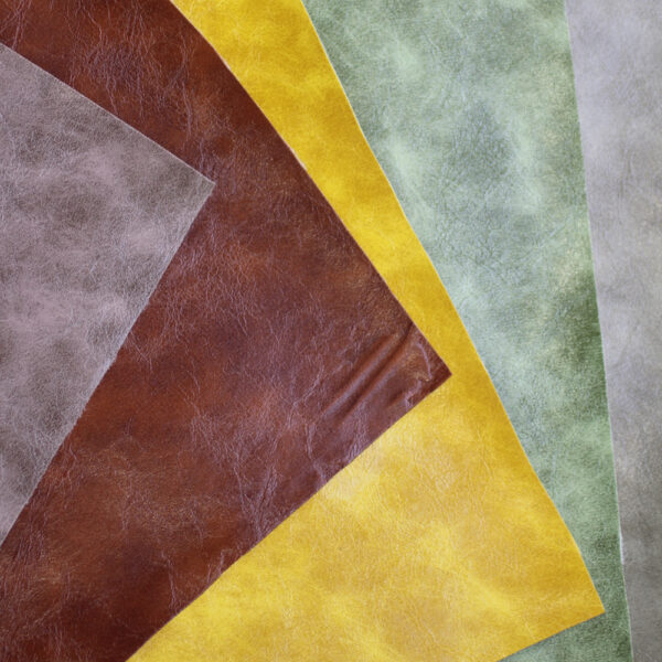 XZ60033 two-tone distressed PVC leather in multiple colors