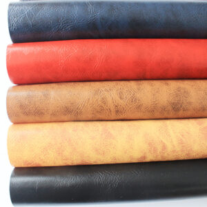 XZ60037 distressed PVC leather for sofa upholstery