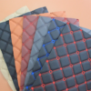 quilted PVC leather for automotive interior panels