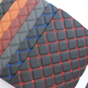 diamond stitched automotive seat leather texture