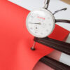 XZ60039 litchi grain PVC automotive upholstery leather (5) PVC automotive upholstery leather surface texture