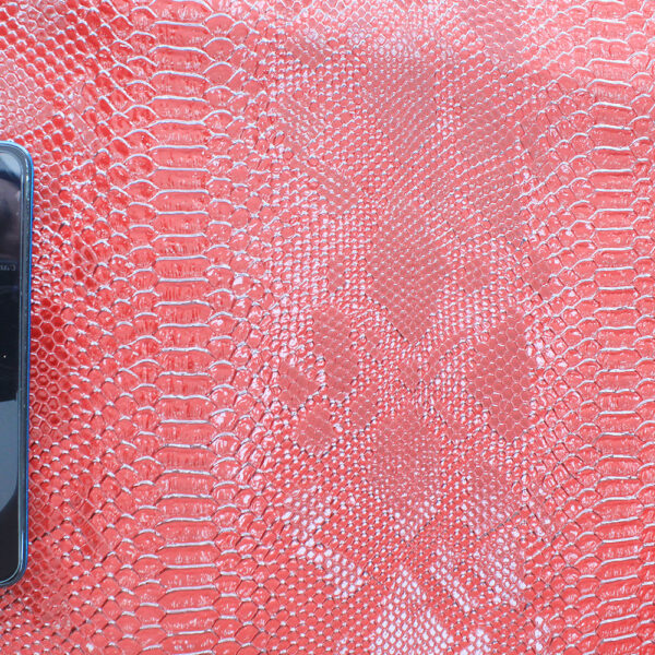 XZ60052 snake pattern embossed PVC leather for bags (7) XZ60052 snake pattern embossed PVC leather for bags