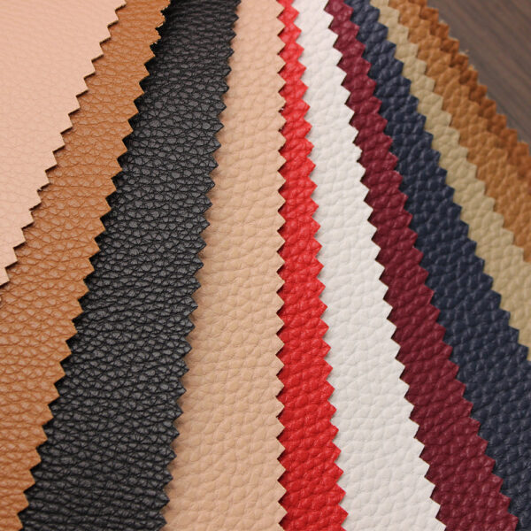 XZ60056 pebble grain PVC bag leather rolls for handbags and luggage