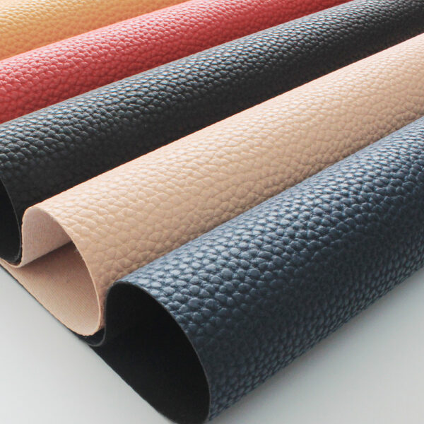 XZ60056 pebble grain PVC bag leather rolls for handbags and luggage