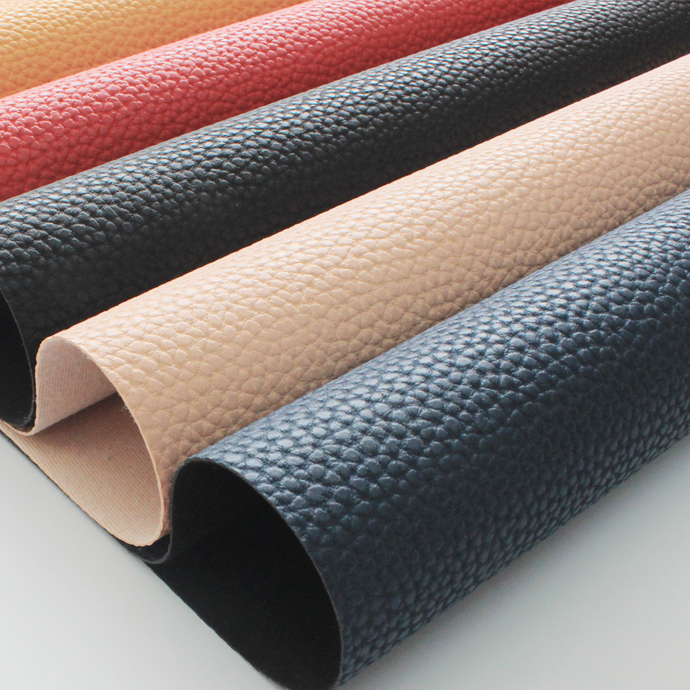 XZ60056 pebble grain PVC bag leather rolls for handbags and luggage