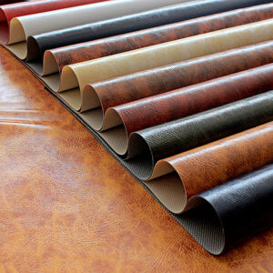 XZ60060 distressed PVC leather for sofa upholstery