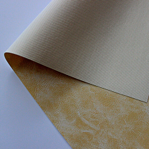 XZ60060 PVC leather with terry fabric backing