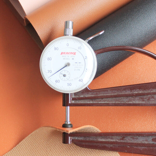 XZ60066 PVC leather with imitation cotton fleece backing