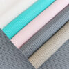 XZ60068 basket weave PVC leather for bags