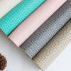 XZ60068 basket weave PVC leather for bags
