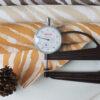 XZ60070 zebra print PVC leather for bags with double-needle brushed fabric backing