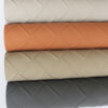 XZ60078 woven embossed PVC leather for bags