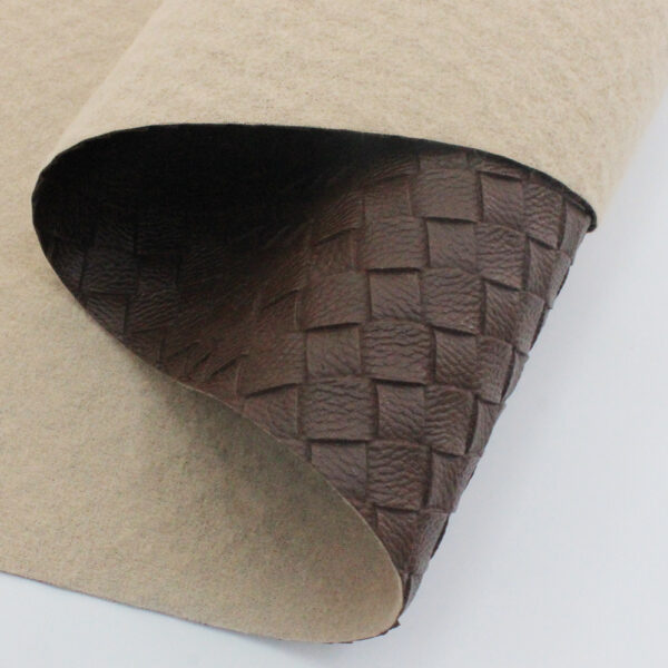 XZ60079 woven basket embossed PVC leather for bags (6) XZ60079 woven basket embossed PVC leather for bags