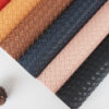XZ60091 woven pattern PVC leather for handbags (3) XZ60091 woven pattern PVC leather for handbags