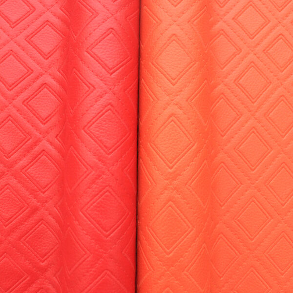 XZ60097 geometric embossed PVC leather for chair upholstery (4) embossed PVC leather for furniture upholstery