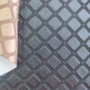 XZ60101 geometric embossed PVC leather for bags
