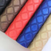 XZ60101 geometric embossed PVC leather for bags