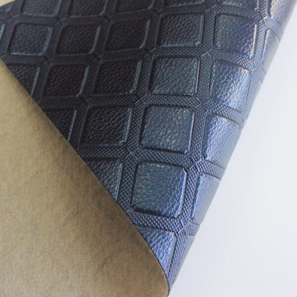 XZ60101 geometric embossed PVC leather for bags