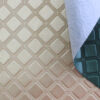 XZ60101 geometric embossed PVC leather for bags