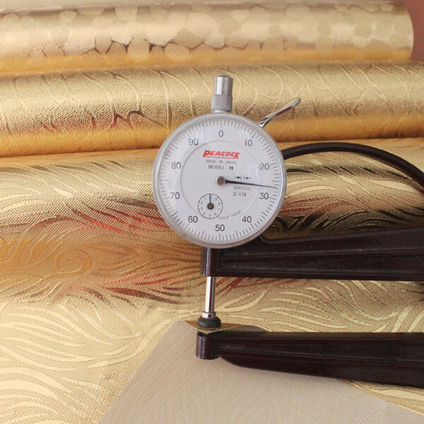 0.5mm metallic PVC packaging leather