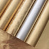silver PVC leather for decorative packaging