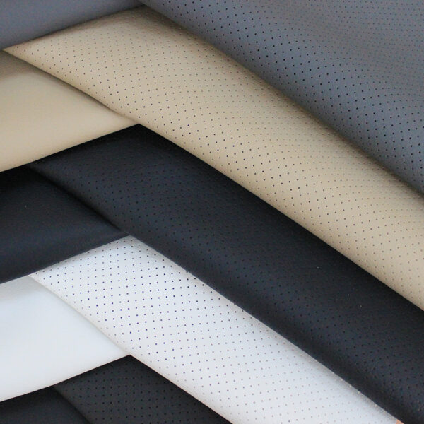 XZ60109 PVC leather with imitation cotton fleece backing