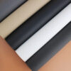 litchi grain automotive upholstery leather close-up