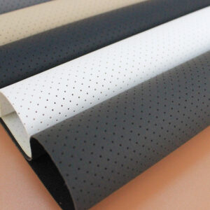 XZ60109 perforated PVC leather for car seats