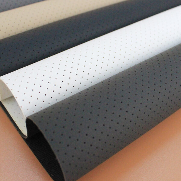 XZ60109 perforated PVC leather for car seats
