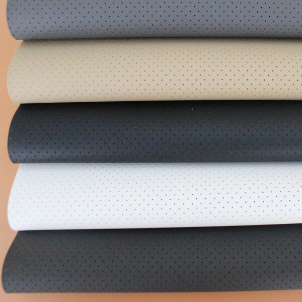 erforated PVC leather for car seat upholstery