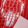 XZ73099 patent crocodile grain PVC leather for bags with high-gloss finish (1) XZ73099 patent crocodile grain PVC leather for bags with high-gloss finish
