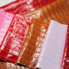 XZ73099 patent crocodile grain PVC leather for bags with high-gloss finish (2) XZ73099 patent crocodile grain PVC leather for bags with high-gloss finish