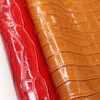 XZ73099 patent crocodile grain PVC leather for bags with high-gloss finish (4) XZ73099 patent crocodile grain PVC leather for bags with high-gloss finish