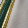 XZ73100 crocodile belly grain PVC leather for bags with double-needle brushed fabric backing