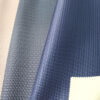 XZ73101 woven pattern PVC leather with double brush backing for bags