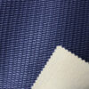 XZ73101 woven pattern PVC leather with double brush backing for bags