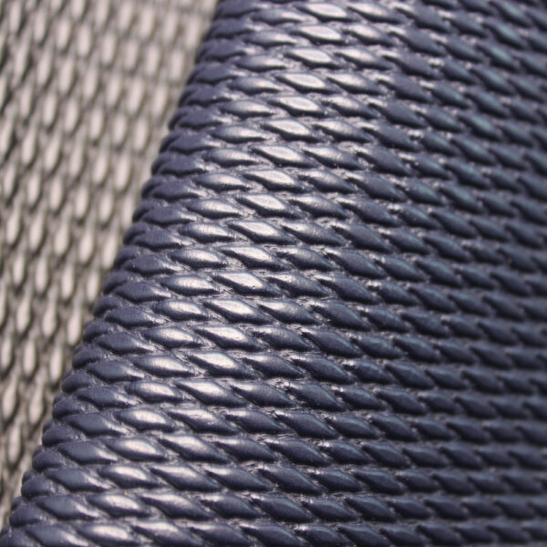 XZ73101 woven pattern PVC leather with double brush backing for bags