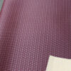 XZ73101 woven pattern PVC leather with double brush backing for bags