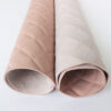 XZ73118 diamond stitched PVC leather with brush fabric backing (7) XZ73118 diamond stitched PVC leather with brush fabric backing