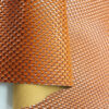 XZ73133 glossy snake scale PVC leather for bags with brush backing