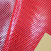 XZ73134 glossy fish scale PVC leather for bags with single-needle brushed fabric backing