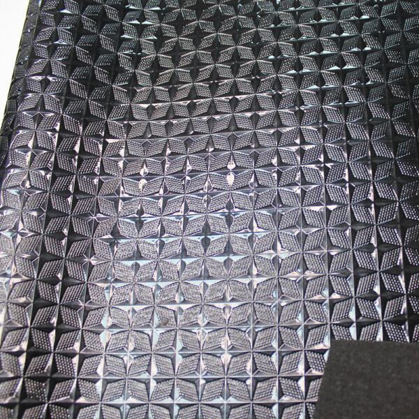 XZ73138 geometric embossed PVC leather for bags