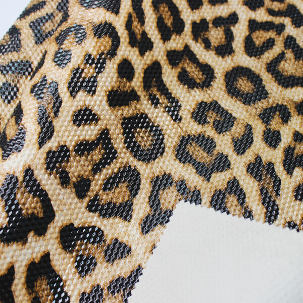 XZ73168 leopard print PVC leather for bags with embossed texture (3) XZ73168 leopard print PVC leather for bags with embossed texture