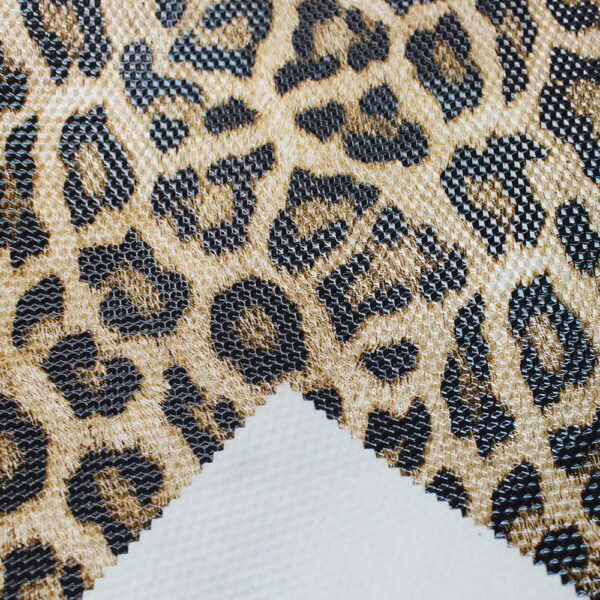 XZ73168 leopard print PVC leather for bags with embossed texture (6) XZ73168 leopard print PVC leather for bags with embossed texture