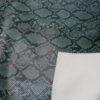 XZ73181 python snake print PVC leather for bags with embossed scale texture