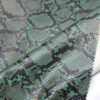 XZ73181 python snake print PVC leather for bags with embossed scale texture