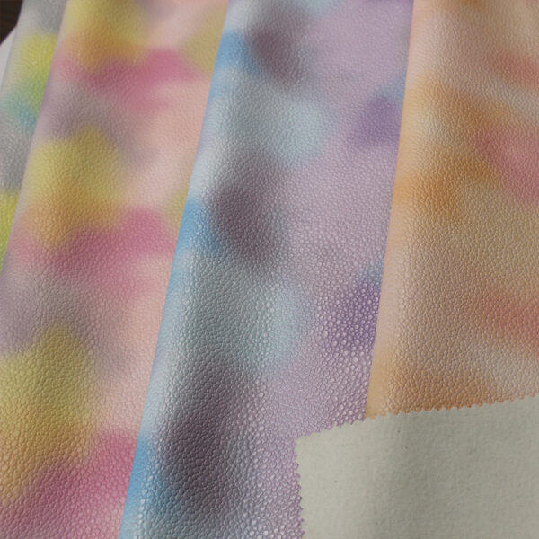 XZ73193 multicolor fine stingray grain PVC leather for bags